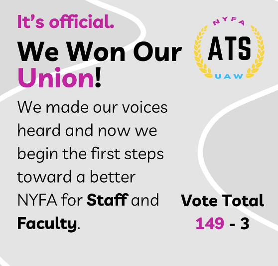Union Win At The New York Film Academy 