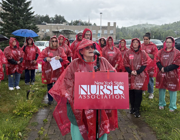 NYSNA Nurses At The Adirondack Medical Center Hold A ‘Speak Out For A Fair’ Contract - ‘Call For A Contract With A Plan To Recruit & Retain Nurses, Including Respectful Wages & Affordable Health Benefits For Front-Line Nurses’