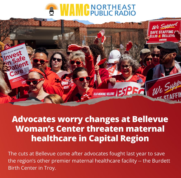 During A NYSNA Town Hall, Advocates ‘Worry Changes At Bellevue Woman’s Center Threaten’ Maternal Health Care In The Capital Region