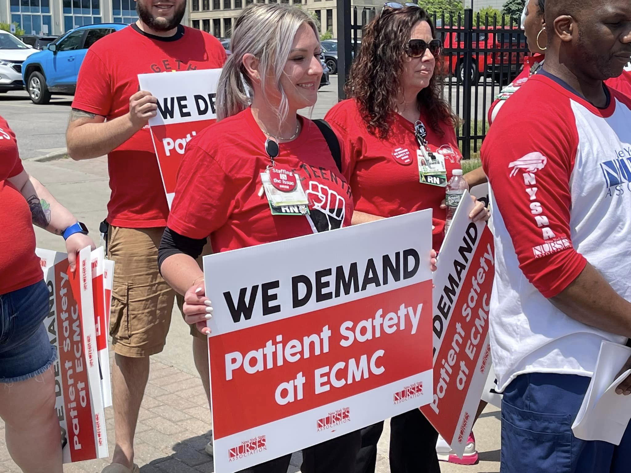 “‘We’ve ‘Literally Become Punching Bags’” - NYSNA-Represented Nurses At The Erie County Medical Center In Buffalo Make Public Plea For Administrators To ‘Prevent’ Violence Inside The Hospital & Negotiate A New Contract ‘That Treats Them Fairly’ 