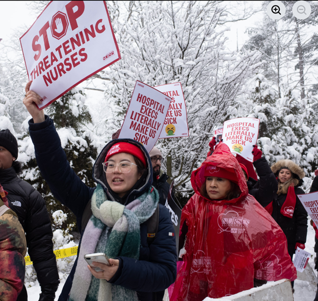 NYSNA Calls Hospital's Firing Of Three Nurses Just Before Strike ‘Unlawful’