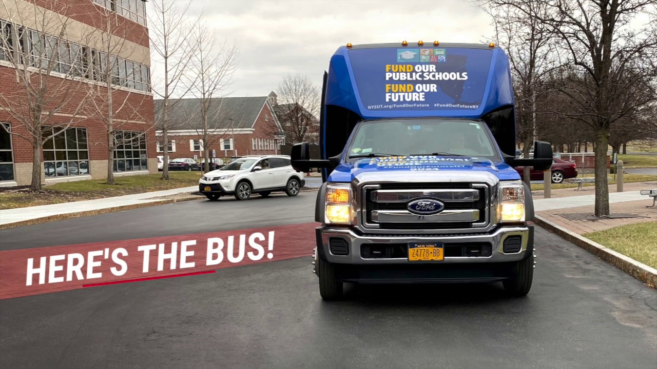 NYSUT Brings Its ‘Fund Our Future’ Bus Tour To Western New York – Visits Teachers & Elected Officials In Niagara Falls, Williamsville & Kenmore-Tonawanda In Order to Draw Attention To The ‘Severe Impact And Lack Of’ State Funding Has Had On Schools