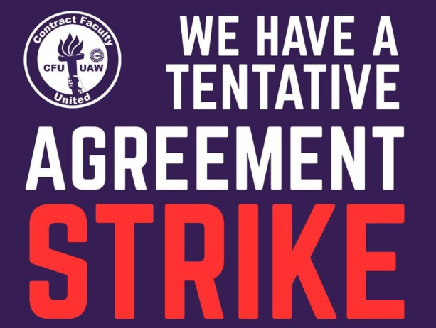 Unionized New York University Professors Reach Tentative Contract Deal That Ends Two-Day Strike - Contract Secures First-Year Raise of 20% For 930 Faculty Members 