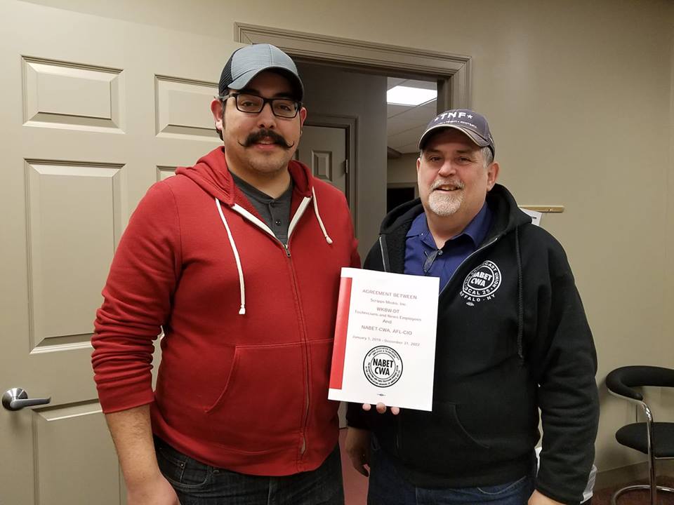 What A ‘Difference A Change In Ownership Can Make:’ NABET-CWA Bargaining Unit At Buffalo’s WKBW-TV Successfully Negotiates New Four-Year Deal ‘In Just Two Days’ Of “Productive And Mutually Respectful Bargaining”