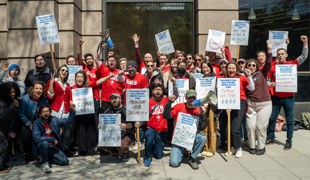The NewsGuild ‘Sees Organizing Surge As Media Workers Fuel Grassroots Militancy’ - ‘Thousands Of Rank-And-File Workers Have Joined The Union To Fight The Billionaire Media Moguls Taking Over The Industry’
