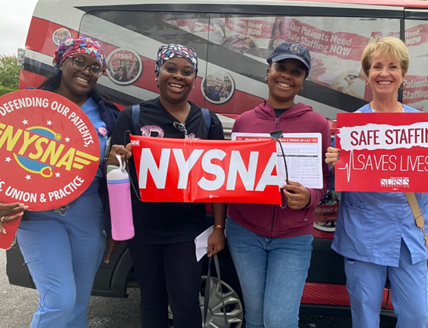 Nurses At Northwell/Long Island Jewish Medical Center ‘Go Union’ With NYSNA 
