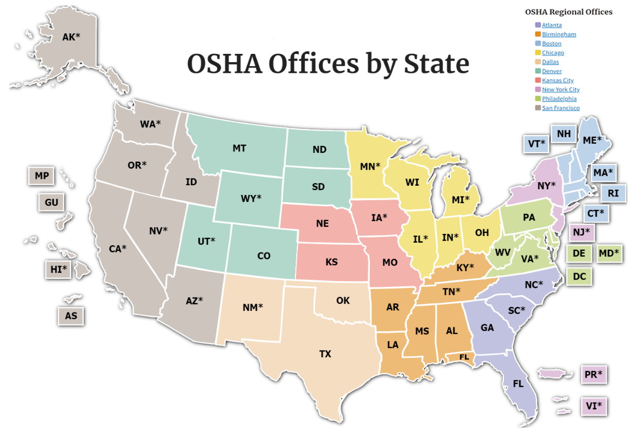 U.S. Department Of Labor To ‘Restructure’ Workplace Safety, Health Regional Operations ‘Strategically To Protect Workers’ - OSHA ‘Creates Two Regions To Reflect Changing Demographics, Population & Areas Of Need’