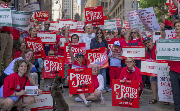 The Professional Staff Congress ‘Demands On-Time Pay’ For CUNY Adjuncts