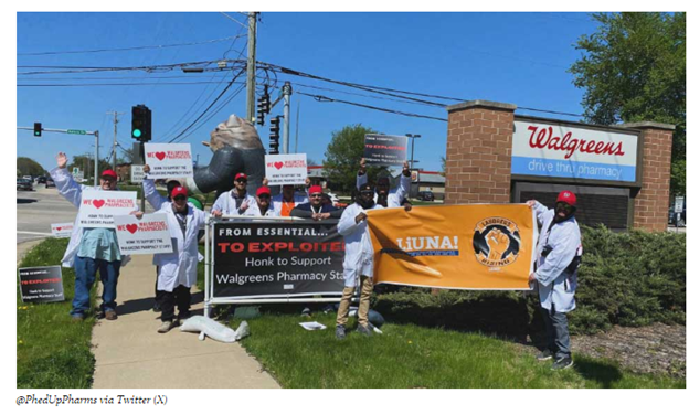 Pharmacy Workers ‘Stand Up & Fight Back Against Corporate Greed’