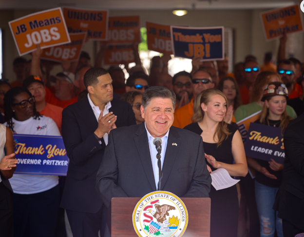 The State Of Illinois ‘Legislates Worker Protections As Trump Continues His Union Assault’ 