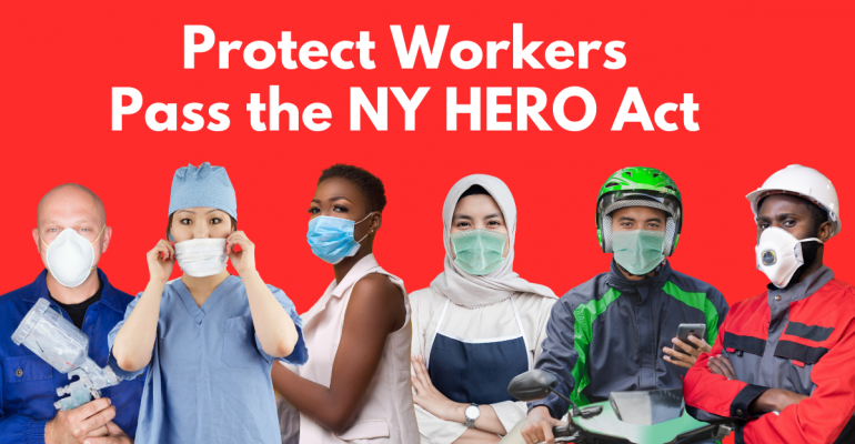 NY Hero Act ‘Provides Real Protection’ For Workers ‘During COVID & Beyond’