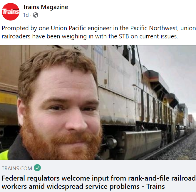 Federal Regulators ‘Welcome Input’ From Rank-And-File Railroad Workers ‘Amid Widespread Service Problems’