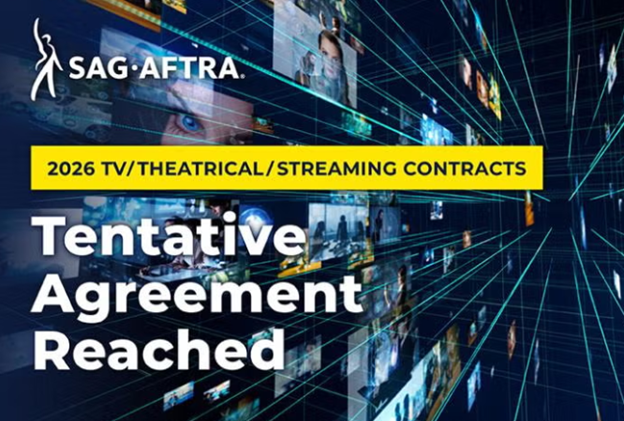 160,000-Member SAG-AFTRA & AMPTP Studios Reach A Tentative Contract Deal That Covers Motion Pictures, Scripted Prime Time Dramatic TV, Streaming Content & New Media 
