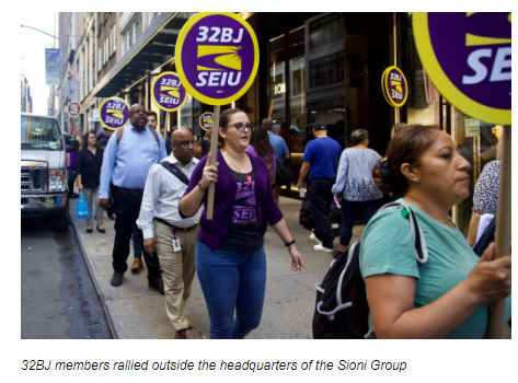 “They Kicked The Workers To The Curb Like Garbage” - 32BJ SEIU-Represented Cleaning Crew In New York City Fights New Landlord That ‘Exploited A Legal Loophole To Fire Them’