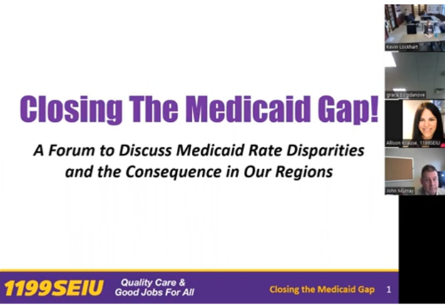 1199 SEIU, State Lawmakers & Buffalo Area Health Care Employers ‘Discuss The Urgent Need To Increase’ Medicaid Reimbursement Rates In Upstate New York   