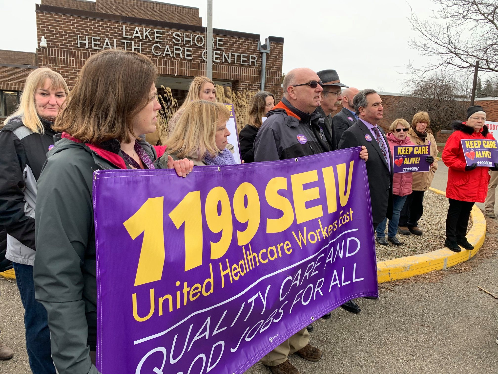 1199 SEIU ‘Criticizes’ Closing Of Lakeshore Hospital’s Emergency Room - Rally Held Outside The Chautauqua County Medical Facility ‘Blasts’ Hospital Administration’s “Devastating” Decision That Will ‘Negatively Impact’ Area Residents