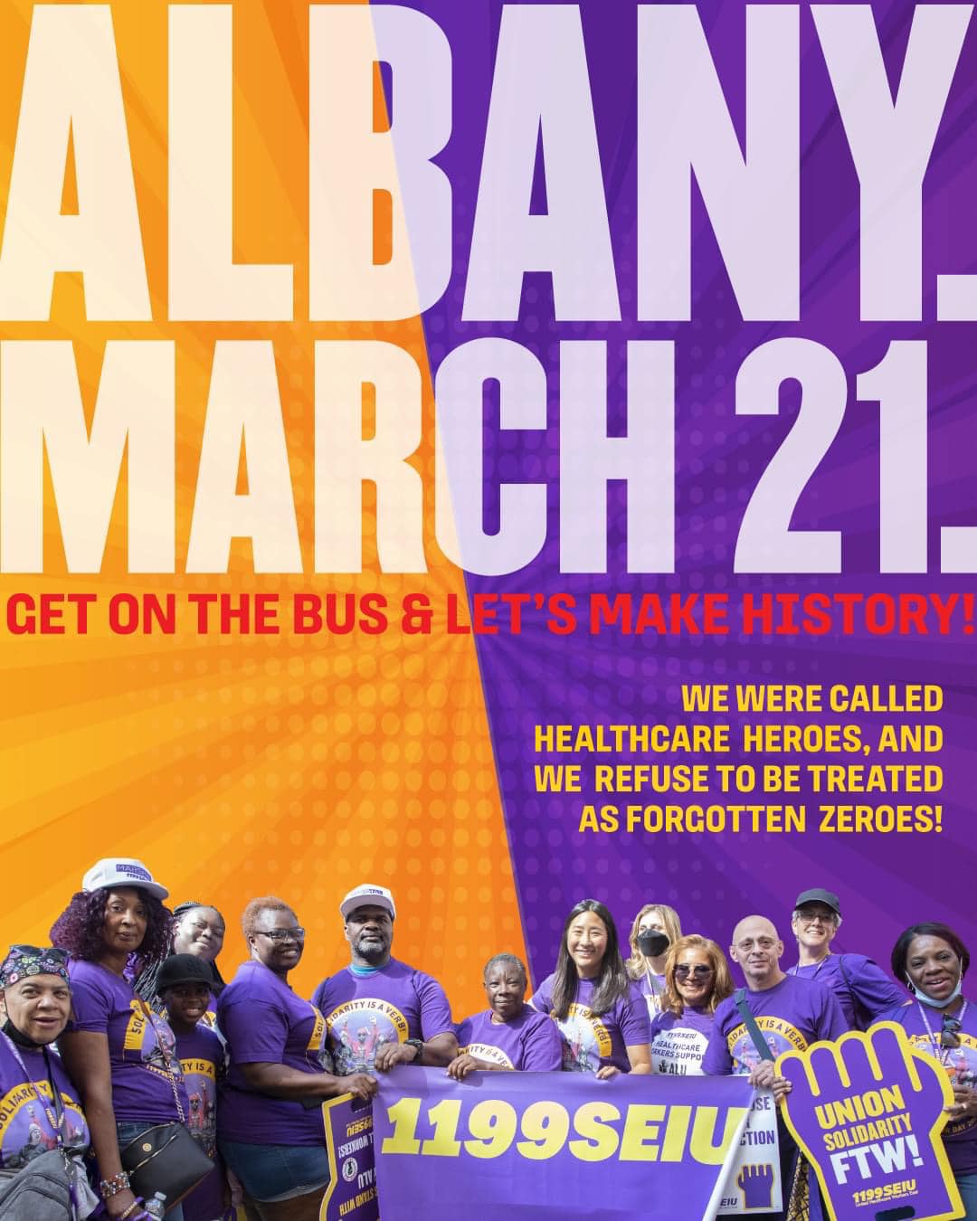 Albany To Witness ‘Historic Protest’ Of 15,000 Health Care Workers Today Who Will Join Together ‘To Demand’ Governor Hochul ‘Stop’ State Cuts To Health Care - ‘And Instead, Invest In It’