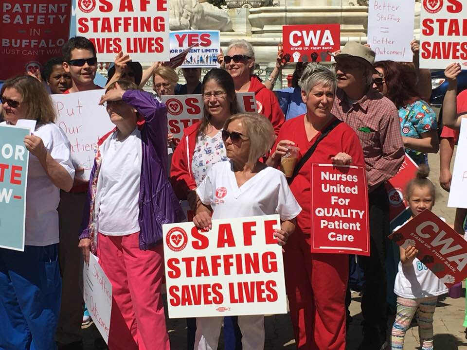 CWA In Buffalo ‘Scores Major Victory’ On Safe Staffing Bill Push, Gets Republican State Senator Chris Jacobs To ‘Flip’ - Member Of The State Senate Health Committee Signs On As A Co-Sponsor