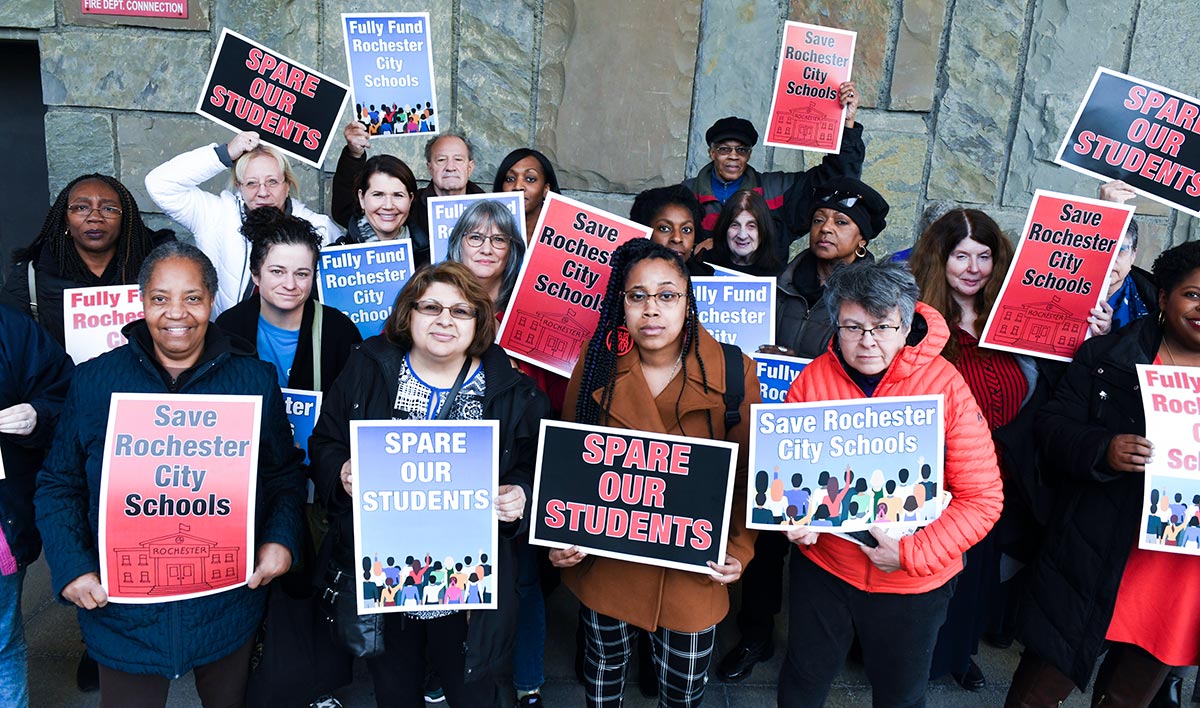 Saving Rochester’s City Schools: Teachers & The Community Tell Lawmakers ‘Don’t Abandon Us!’
