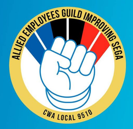 “Together We Can Build An Even Better SEGA” - Sega Of America Workers ‘Make It Official & Go Union’ - The Allied Employees Guild/CWA ‘Seeks To Improve The Company In An Overwhelming Vote For’ Union Representation