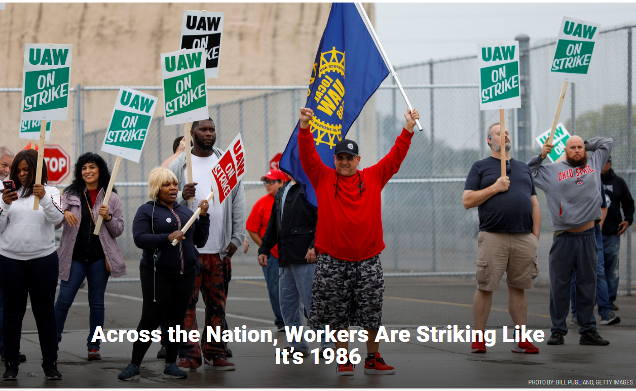 Across The Nation, Workers Are Striking Like It’s 1986
