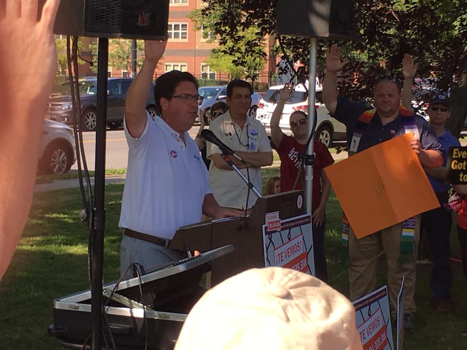 ‘Union Values Says: No Kids In Cages’ - Buffalo Labor Unions Rally Against Trump Administration’s ‘Despicable Policy Of Separating, Incarcerating & Dividing’ Immigrant Families At The Border