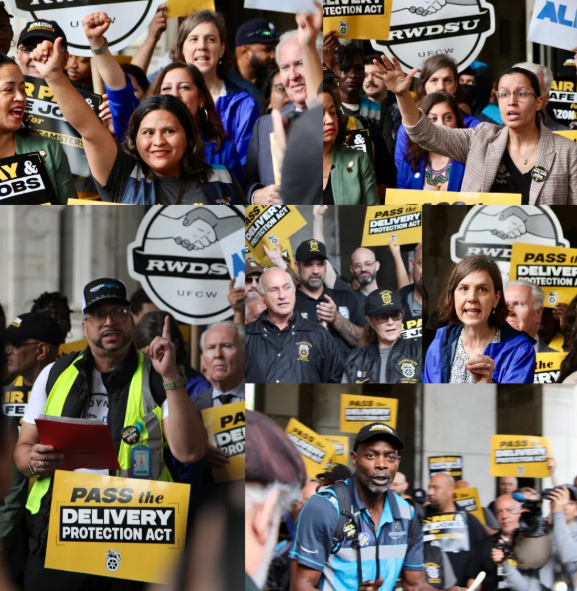 Teamsters ‘Support’ The New York City Delivery Protection Act - ‘Landmark Legislation Targets Amazon's Abusive Subcontracting Model & Protects’ Workers