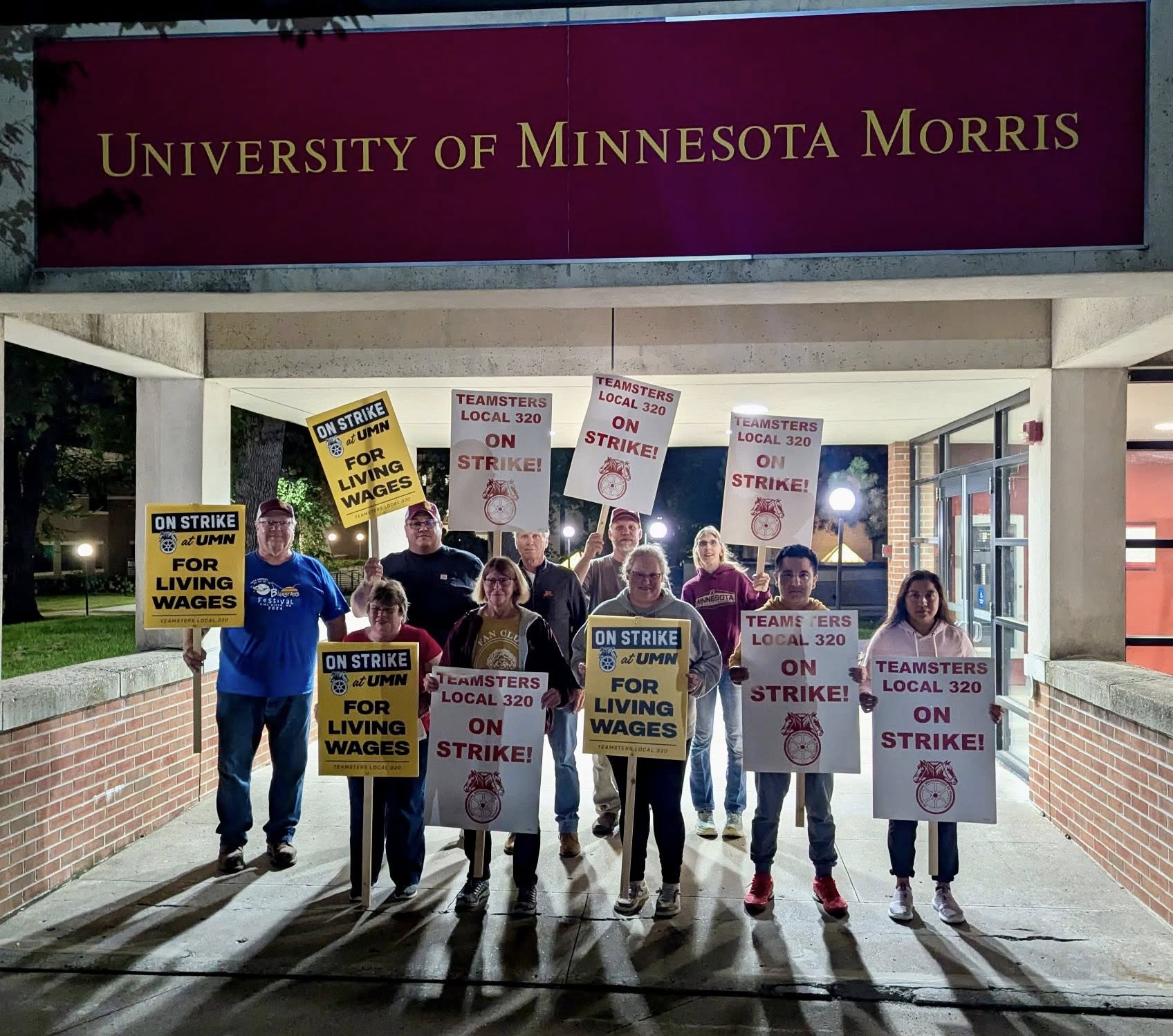 Teamsters-Represented University Of Minnesota Workers Strike Over Pay Dispute, Disrupting Services Across Multiple Campuses