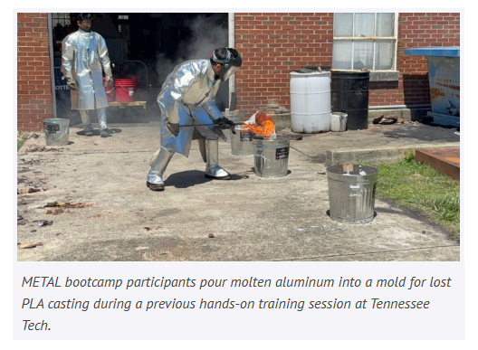 Tennessee Tech Receives More $400,000-Plus Grant To Expand Metal Casting Workforce Training