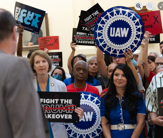 Texas Labor And Its Allies ‘Battle GOP Gerrymandering Scheme’
