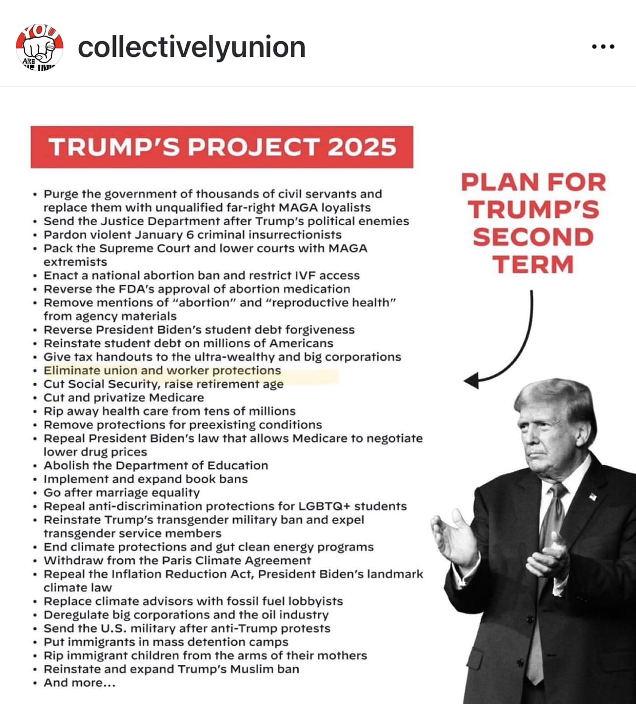 A Labor Perspective From United Steelworkers President David McCall: Project 2025 - ‘The Looming Plot Against Workers’