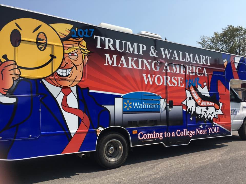 UFCW’s ‘Trump & Walmart Make America Worse’ College Tour Kick Offs In Buffalo