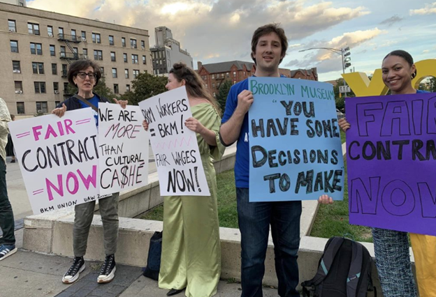 “As Staff, We’re Undervalued” - UAW-Represented Brooklyn Museum Union Sets November 8th Strike Deadline