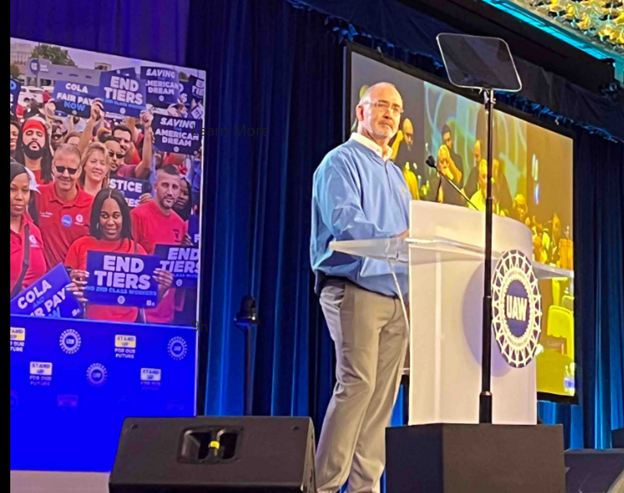 UAW President Fain ‘Identifies Where The Lazy Workers Are: On Wall Street!’