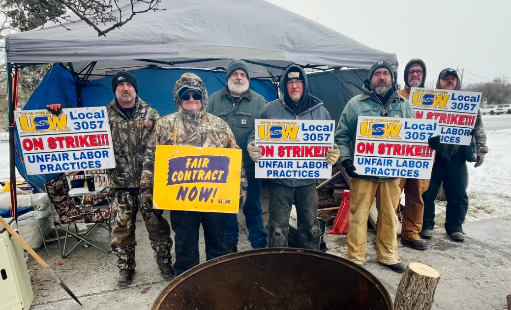 USW On Strike Against ArcelorMittal In Ohio