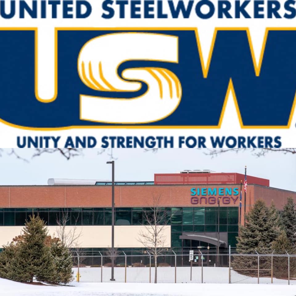 The USW & The New York State AFL-CIO ‘Condemns’ Siemens Plan To Lay Off Hundreds Of Workers At Dresser-Rand’s Southern Tier Facility In Olean