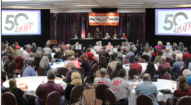 United University Professions’ Delegates Celebrate 50th, Prepare To Fight State University of New York’s Potsdam Cuts