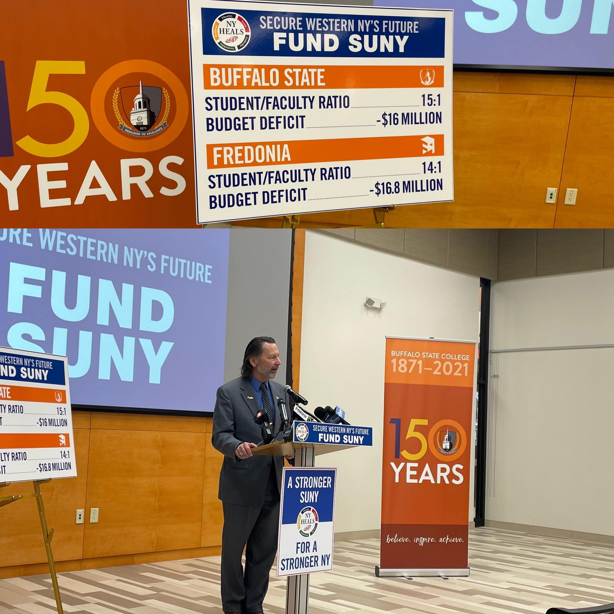 United University Professions ‘Urges’ State Lawmakers ‘To Reverse’ Multimillion-Dollar Deficits ‘That Threaten The Future’ Of SUNY Colleges In Western New York  