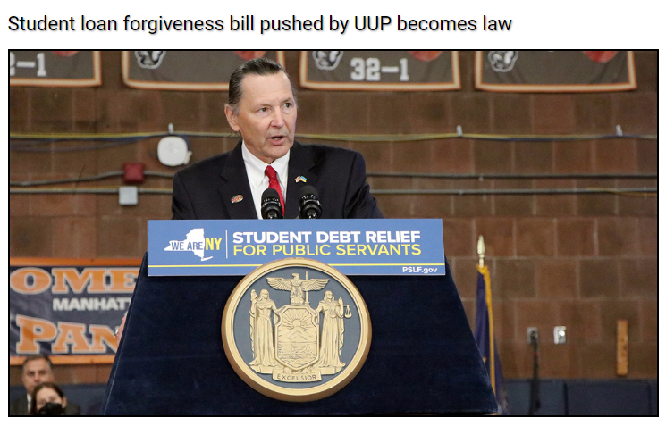 “This Is, Without A Doubt, An Historic Occasion” - Student Loan Forgiveness Bill Pushed By United University Professions Becomes Law