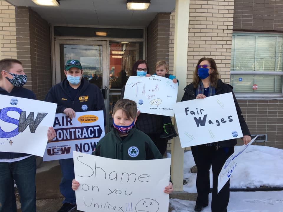 “Why Are We Being Treated So Unfairly?” - ‘Frustrated & Angry’ USW-Represented Essential Workers Employed At Tonawanda’s Unifrax Plant Have Been ‘Toiling Under A COVID Cloud Without A New Contract’ Since November