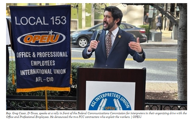 Translators For Deaf ‘Seek Support For Unionization Drive’