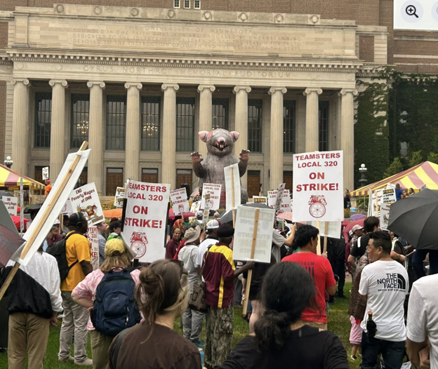 Teamsters Win University Of Minnesota Strike