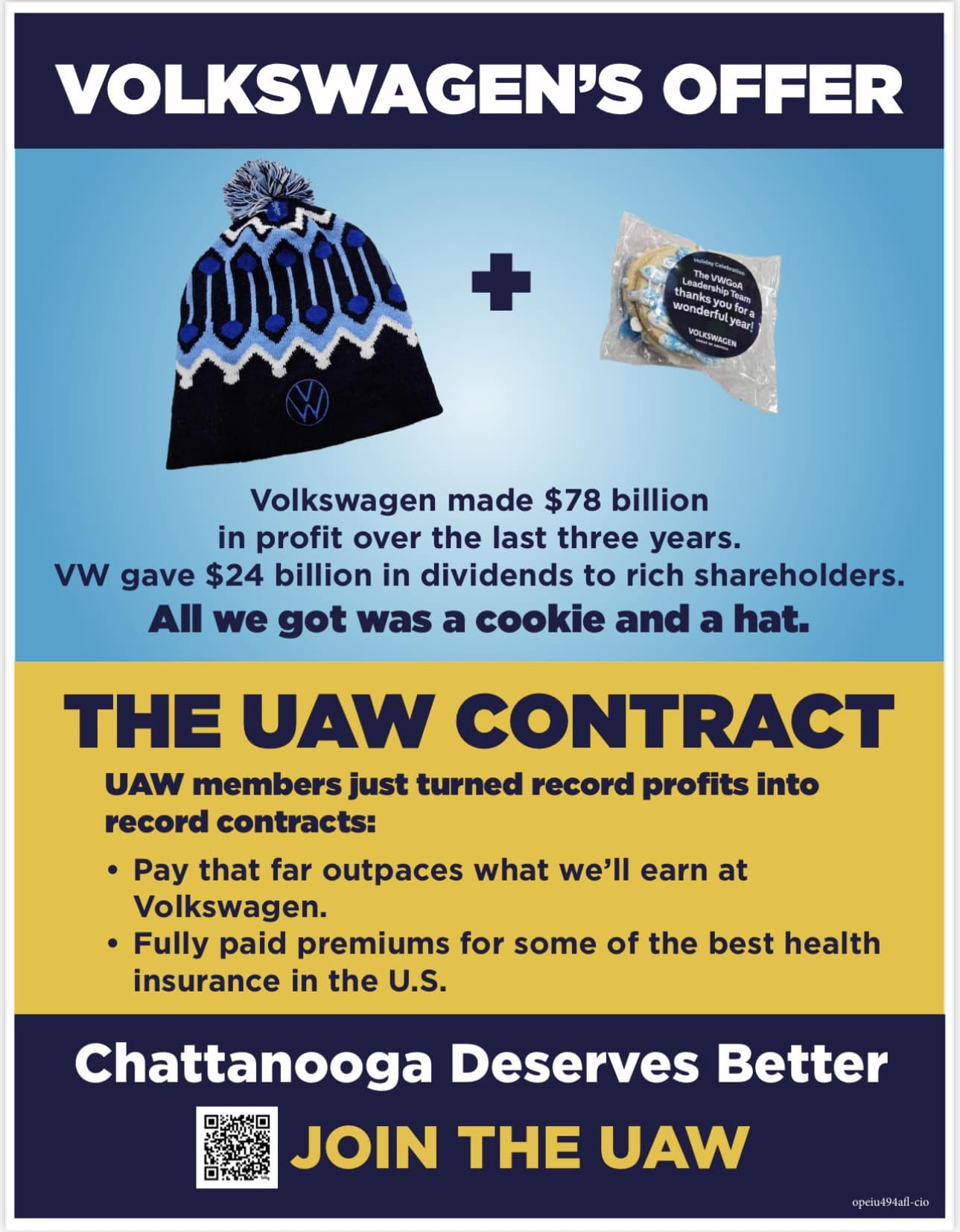 UAW President Shawn Fain Joins With Volkswagen Workers & Faith Coalition ‘To Demand VW Stop Union-Busting’ At Its Chattanooga Plant - Union Files New Federal Labor Charges Against ‘Unlawful’ VW Policies