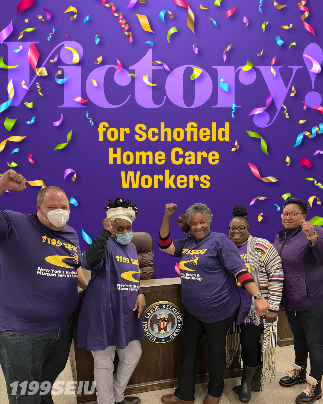 “As A Home Health Care Worker, We All Deserve To Be Paid More And Be Respected By Our Employers” - Home Care Workers Employed At Schofield Home Health Care Become The ‘First’ In Western New York To Unionize, Join 1199 SEIU 