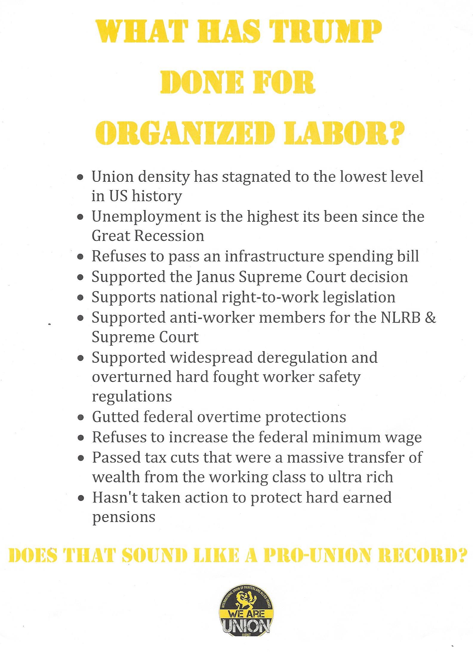 From National AFL-CIO President Liz Shuler: Labor Federation Launches A New & Comprehensive Guide On-Line That Digs Into The Policies & Approach Of The Trump Project 2025 Agenda That Will ‘Negatively Impact’ Working People