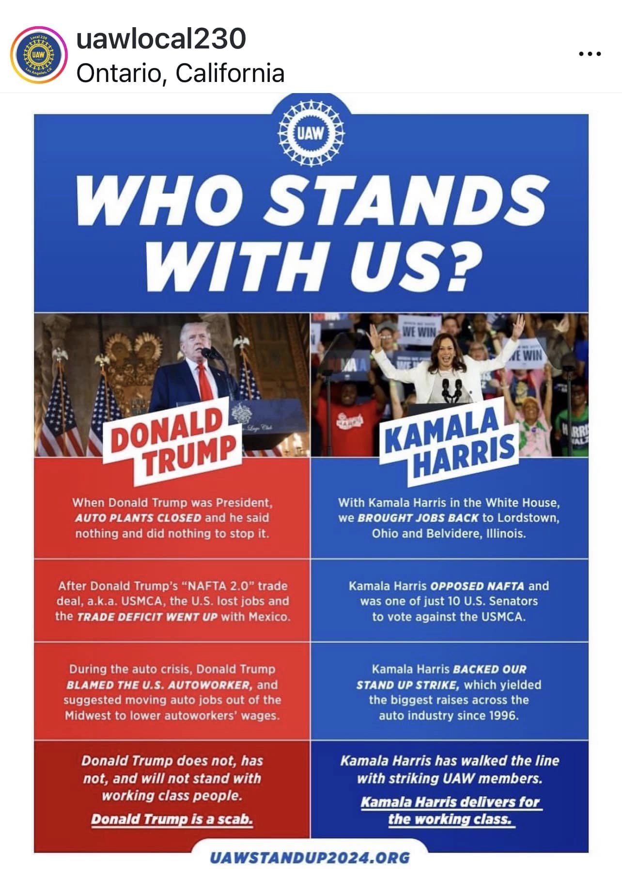 Organized Labor ‘Steps Up Its Efforts To Make The Case That Trump Is No Friend Of Workers’