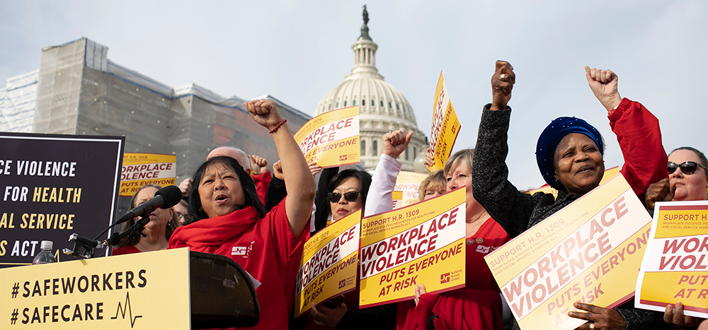 Union-Backed Workplace Violence Bill Passes U.S. House