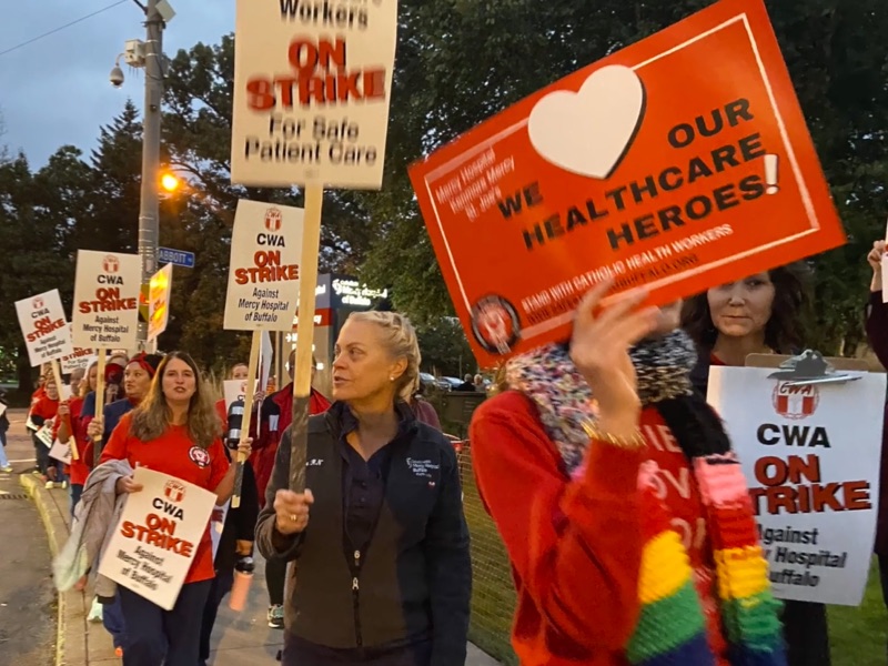 The CWA-Mercy Hospital Strike: 