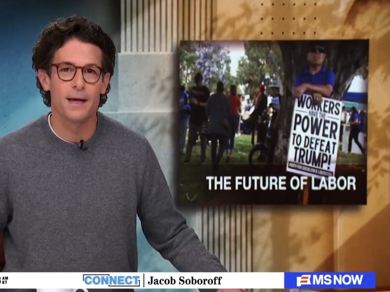 From MS Now: 'The Return Of Organized Labor' video
