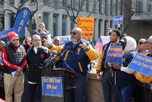 AFGE & NFFE-IAM Affiliates ‘Sue’ The U.S. Defense Department ‘Over Illegal Termination Of Employees’ Union Rights’
